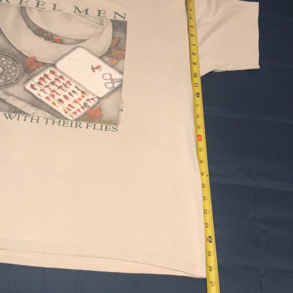 Reel Men Fly fishing T-shirt - Picture 6 of 7